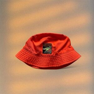 Speed Orange Bucket Hat